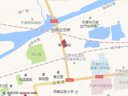 西青区地图