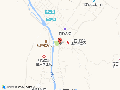 阿勒泰地图