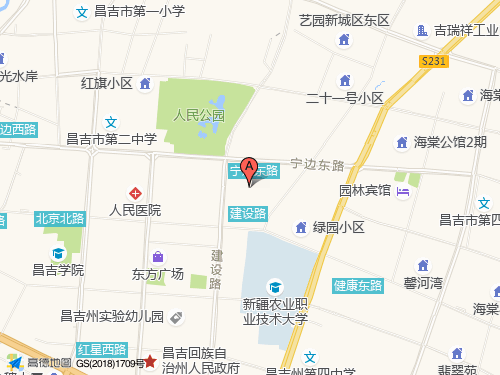 昌吉地图