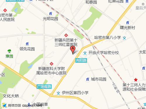 哈密地图