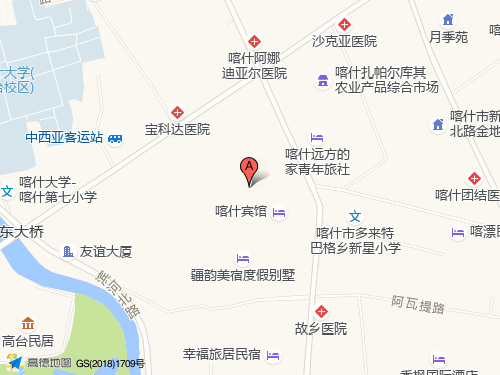 喀什地图