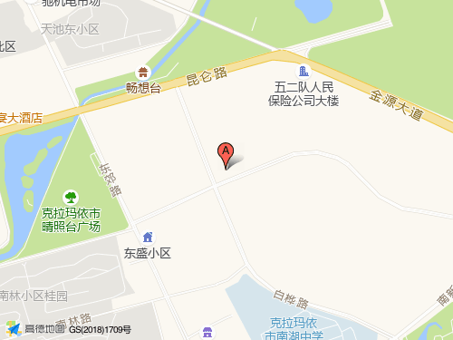 克拉玛依地图