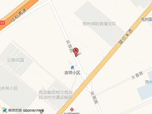 克孜勒地图