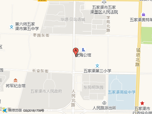 五家渠地图