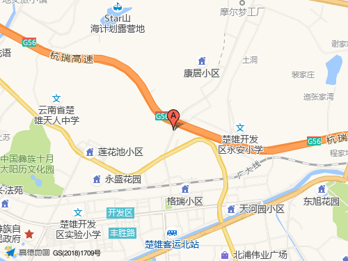 楚雄地图