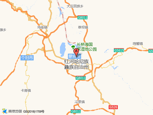 红河地图