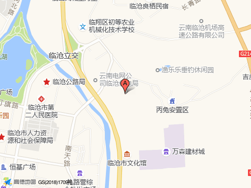 临沧地图