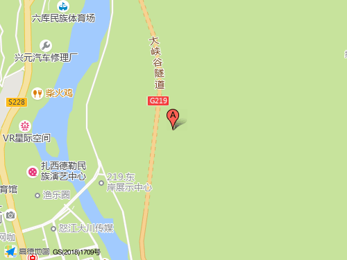 怒江地图