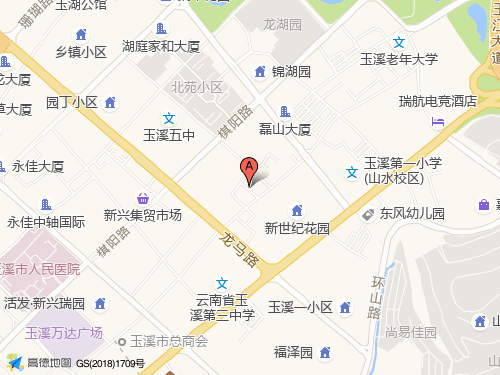 玉溪地图