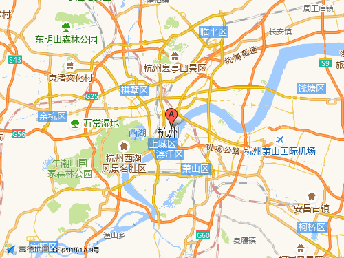 杭州地图