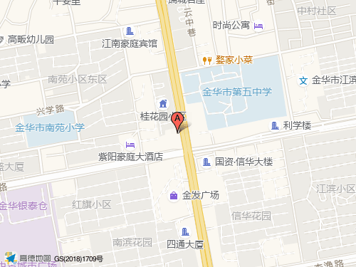 金华地图