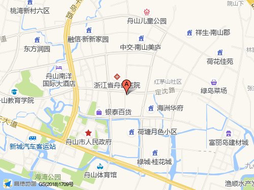舟山地图