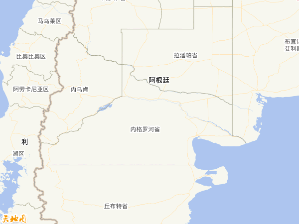 阿根廷地图