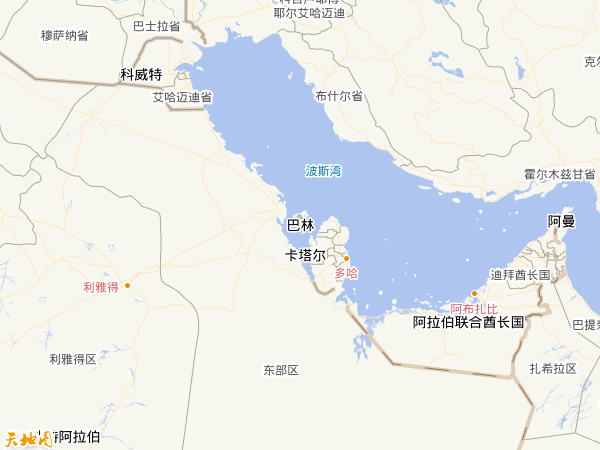 巴林地图