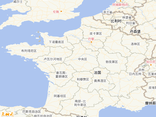 法国地图