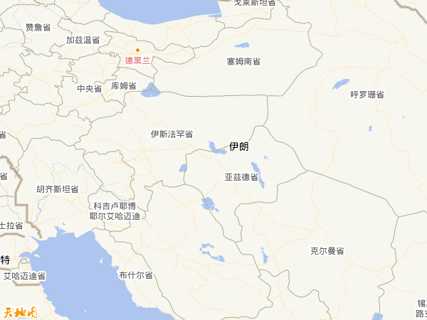 伊朗地图