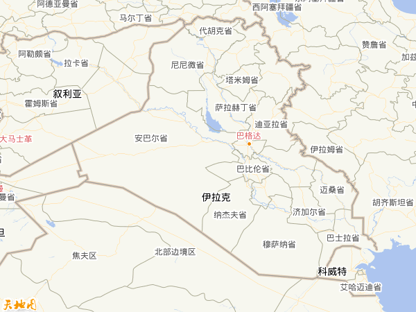 伊拉克地图