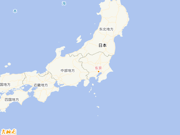 日本地图
