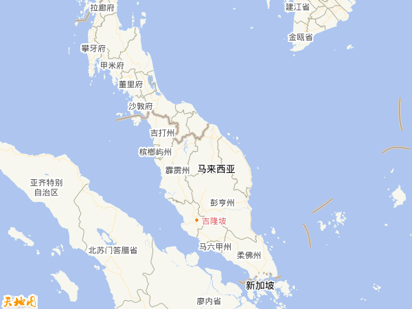 马来西亚地图
