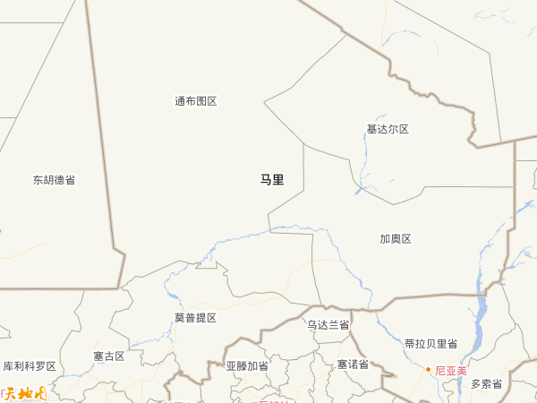马里地图