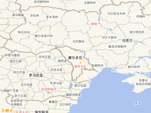 摩尔多瓦地图