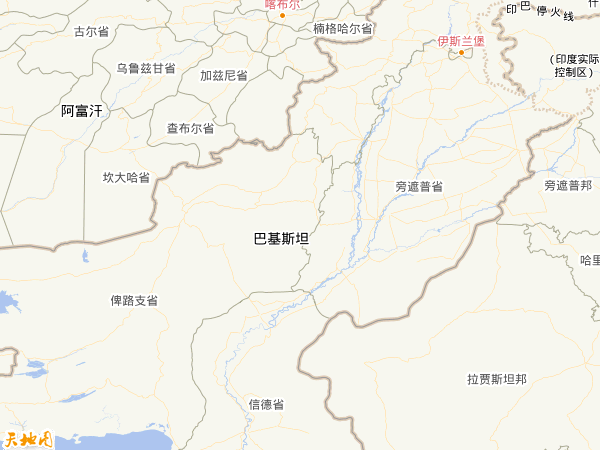 巴基斯坦地图