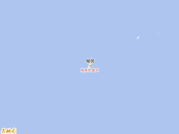 帕劳地图