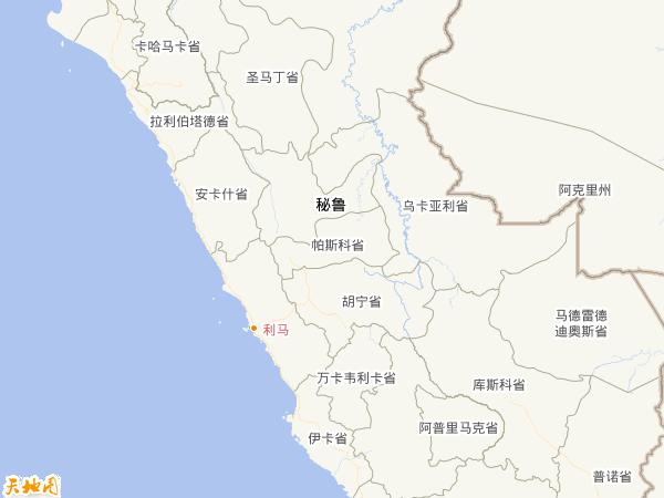 秘鲁地图