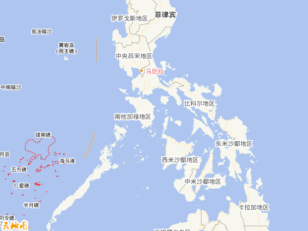 菲律宾地图