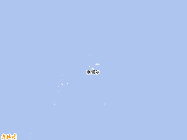 塞舌尔地图