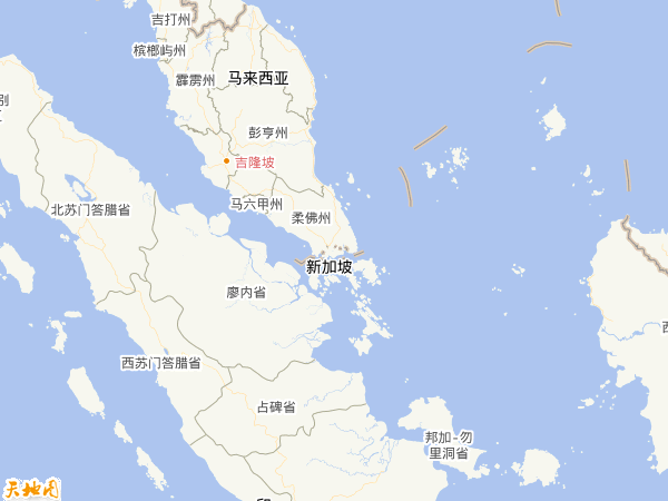 新加坡地图