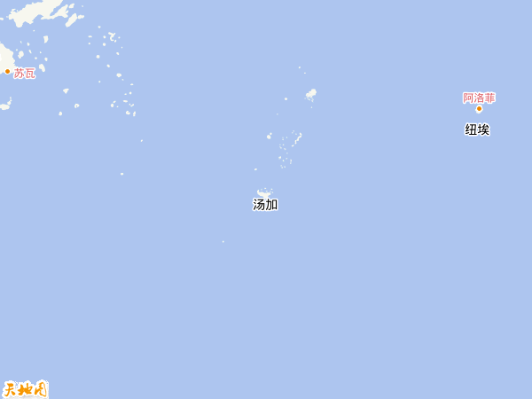 汤加地图