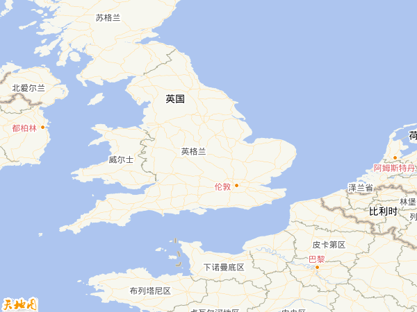 英国地图