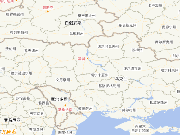 乌克兰地图