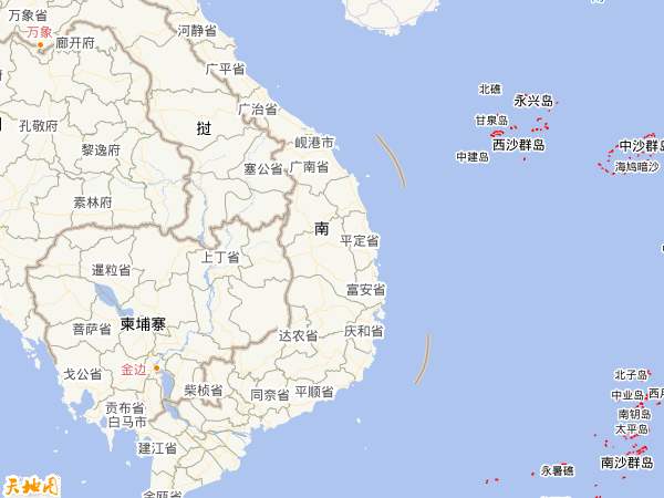 越南地图