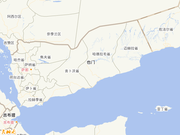 也门地图
