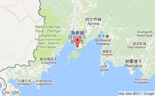 俄罗斯海参崴鱼港码头RUFIP